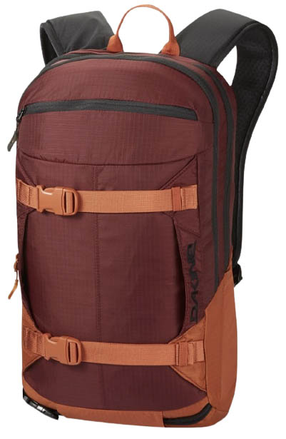 Dakine Mission Pro 18L ski backpack (port red)